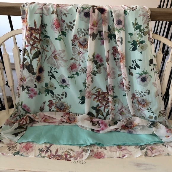 FLORAL Dress, Sleeveless, Size 16, New With Tags, Teal Colour, No Alterations - Picture 12 of 16